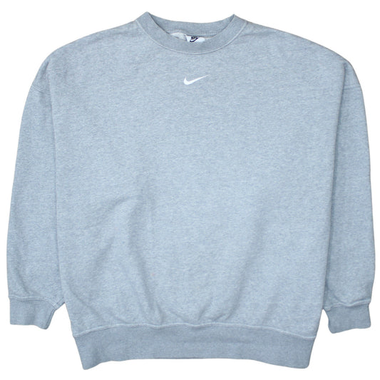 Nike Men's Grey XS Crew Neck Pullover Sweatshirt