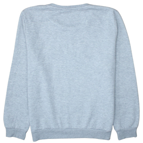 Disney Women Grey Stitch Christmas Sweatshirt Size M 12/14