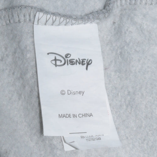 Disney Women Grey Stitch Christmas Sweatshirt Size M 12/14