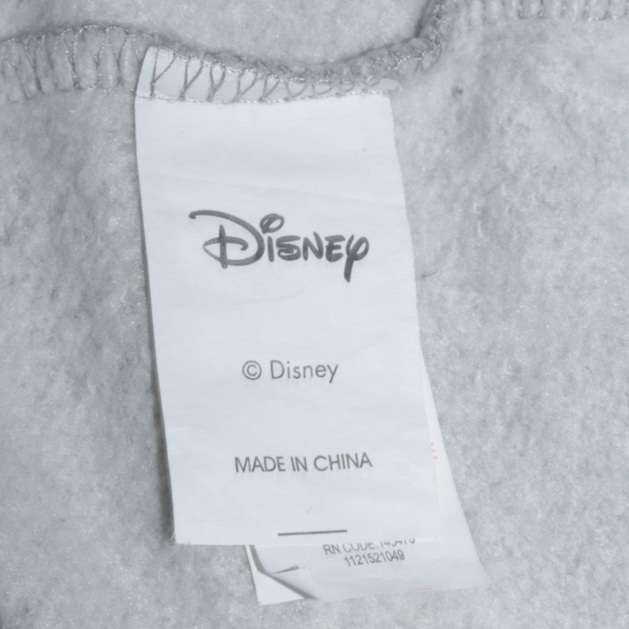 Disney Women Grey Stitch Christmas Sweatshirt Size M 12/14