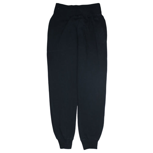 Nike Womens Black Small Jogger Sweatpants with Drawstring Waist