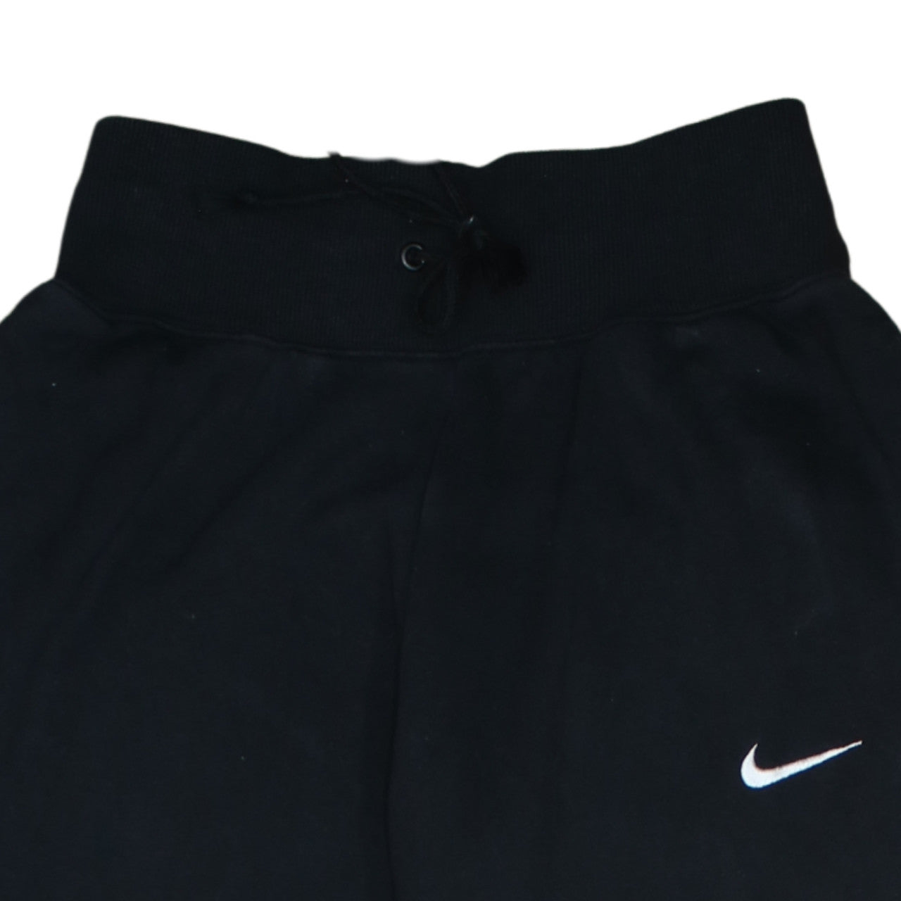 Nike Womens Black Small Jogger Sweatpants with Drawstring Waist