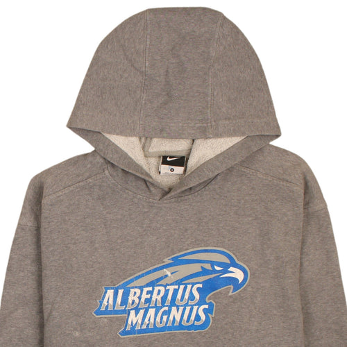 Nike Mens Grey Albertus Magnus Pullover Hoodie Size S