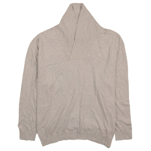 Nautica Men's Beige 2XL Cotton V-Neck Pullover Jumper