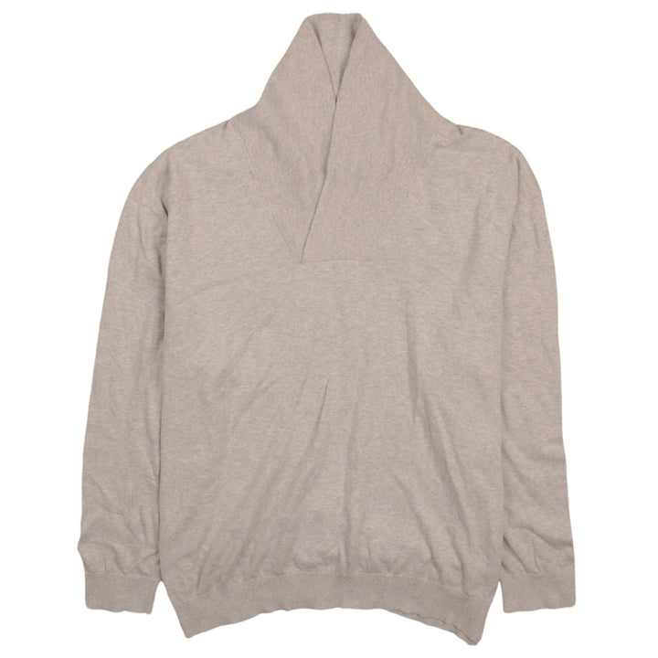 Nautica Men's Beige 2XL Cotton V-Neck Pullover Jumper