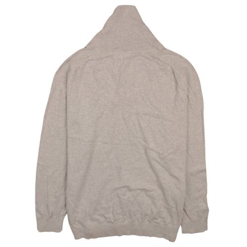 Nautica Men's Beige 2XL Cotton V-Neck Pullover Jumper