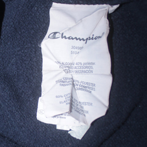 Champion Boys Black Hoodie 2XL 15-16 Years Pullover Fleece Sweatshirt