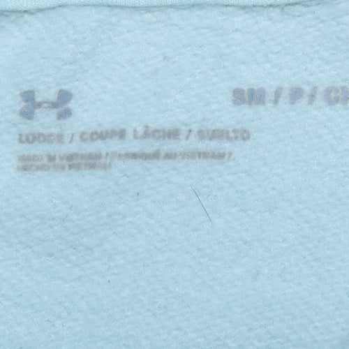 Under Armour Men’s Ivory Pullover Hoodie Size S Relaxed Fleece