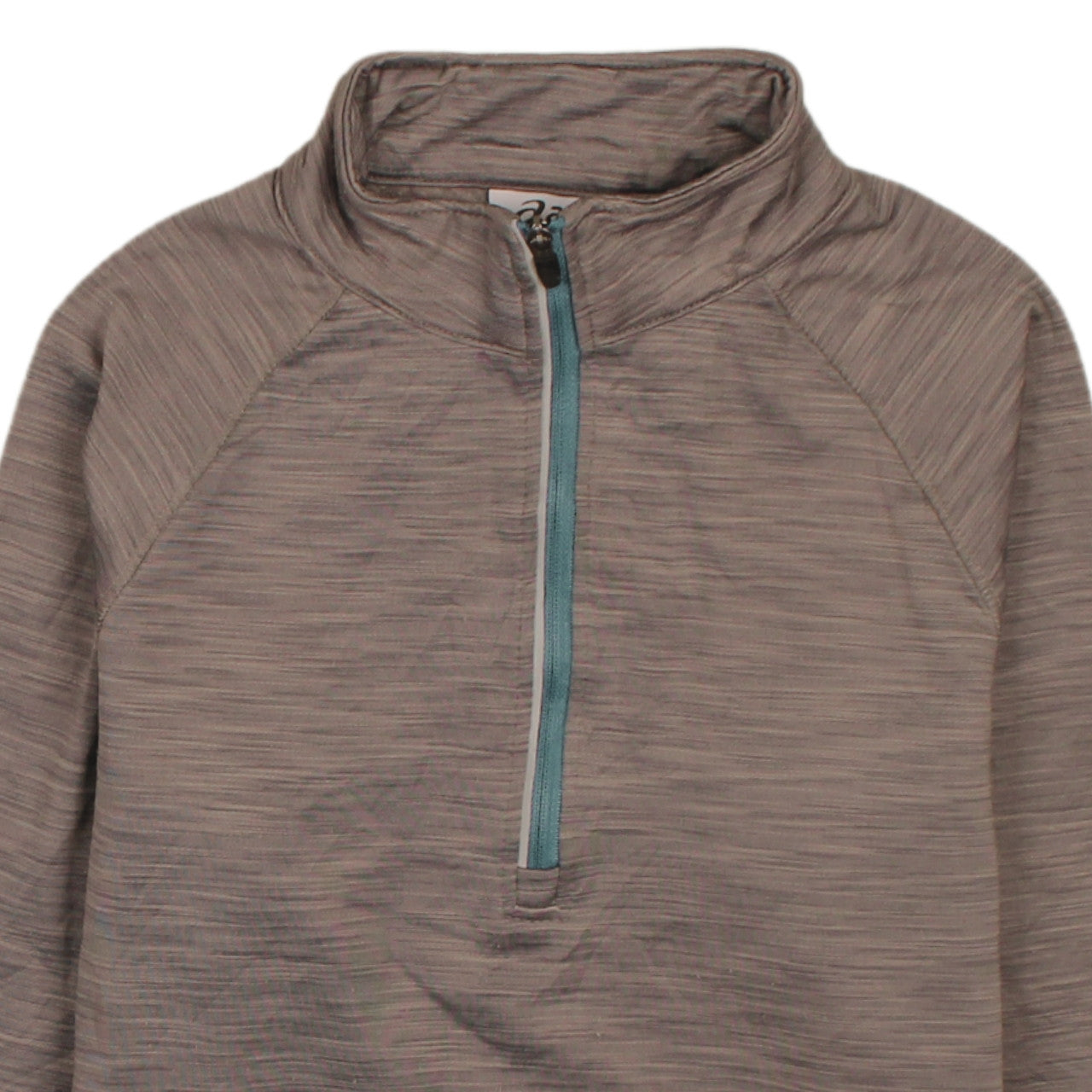 Asics Men's Brown 1/2 Zip Running Sweatshirt Size S Lightweight