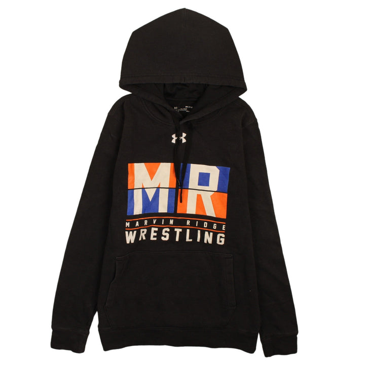 Under Armour Men's Black Wrestling Hoodie Small Pullover Fleece