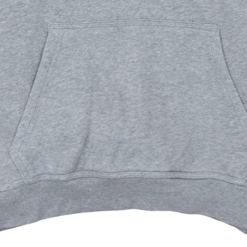 Nike Men's Grey Pullover Hoodie Size L Regular Fit Fleece