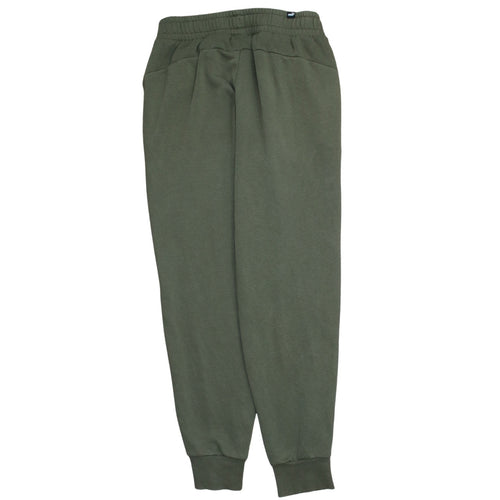 Puma Men's Green Jogger Trousers M Regular Fit Fleece Activewear