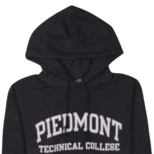 Champion Men's Black Pullover Hoodie S Piedmont College Graphic