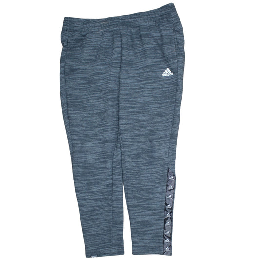 adidas Women’s Blue Jogger Trousers Size L Elastic Waist Activewear