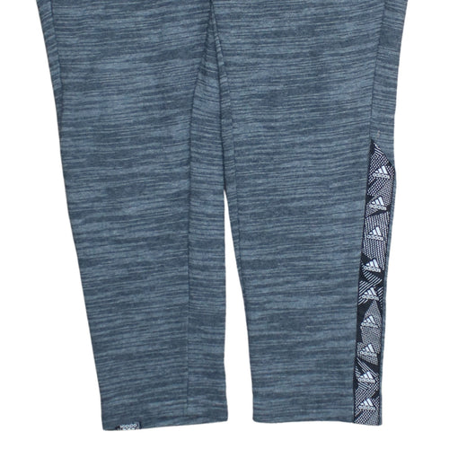 adidas Women’s Blue Jogger Trousers Size L Elastic Waist Activewear
