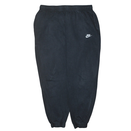 Nike Men's Black XL Jogger Sweatpants Cotton Blend Fleece Trousers