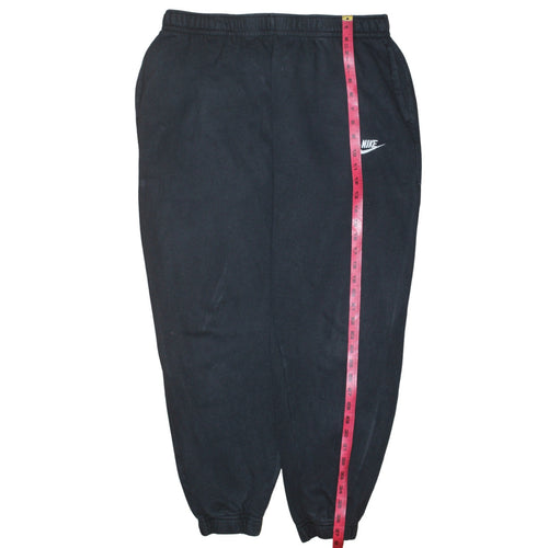 Nike Men's Black XL Jogger Sweatpants Cotton Blend Fleece Trousers