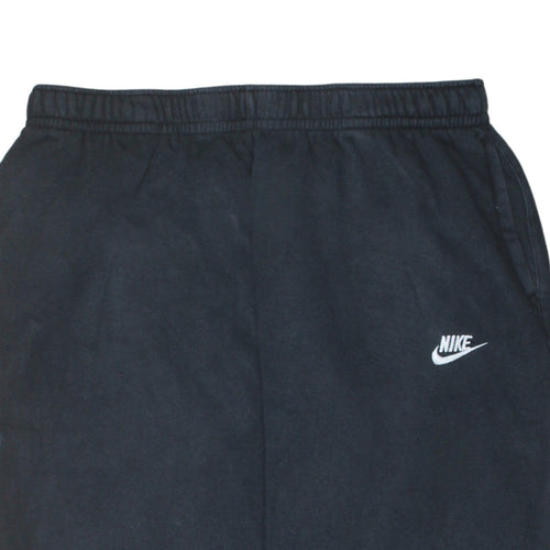 Nike Men's Black XL Jogger Sweatpants Cotton Blend Fleece Trousers