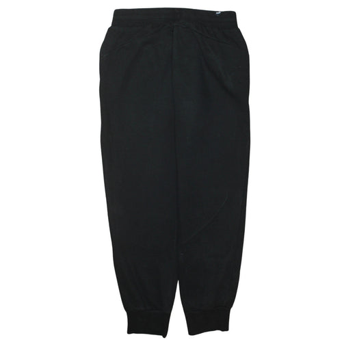 Puma Men's Black Small Regular Fit Jogger Fleece Sweatpants