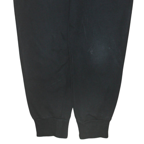 Puma Men's Black Small Regular Fit Jogger Fleece Sweatpants