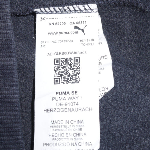 Puma AFL On-Field Team Gear Men's Black Hoodie Size M