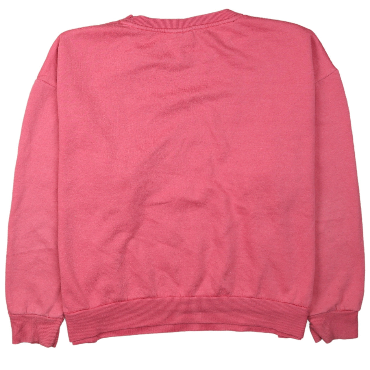 Disney Women Pink Minnie Mouse Sweatshirt 2XL Pullover Cotton Blend