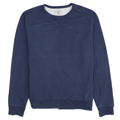 Timberland Men's Blue Regular Fit Crew Neck Sweatshirt M