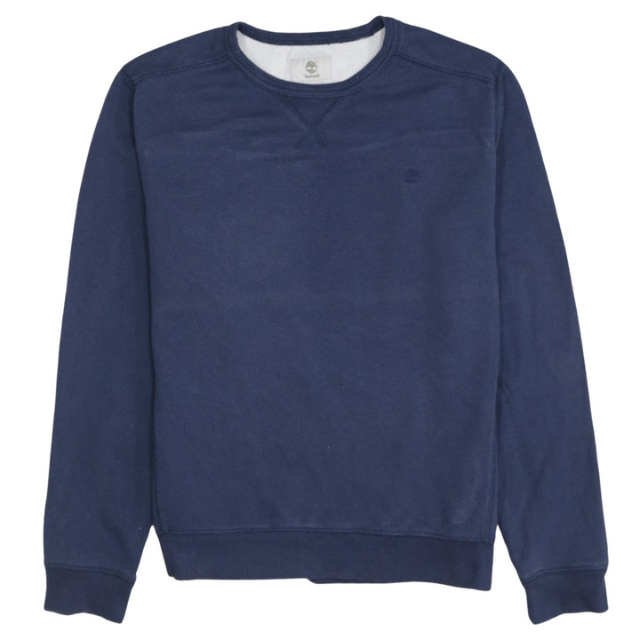Timberland Men's Blue Regular Fit Crew Neck Sweatshirt M