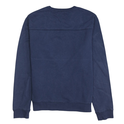 Timberland Men's Blue Regular Fit Crew Neck Sweatshirt M