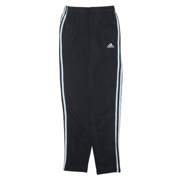 Adidas Men’s Black Track Pants S Regular Fit Athletic Trousers