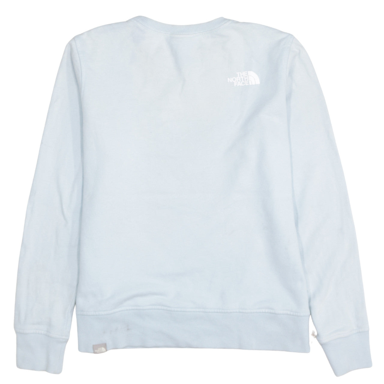 The North Face Womens Light Blue Cotton Sweatshirt M Regular Fit