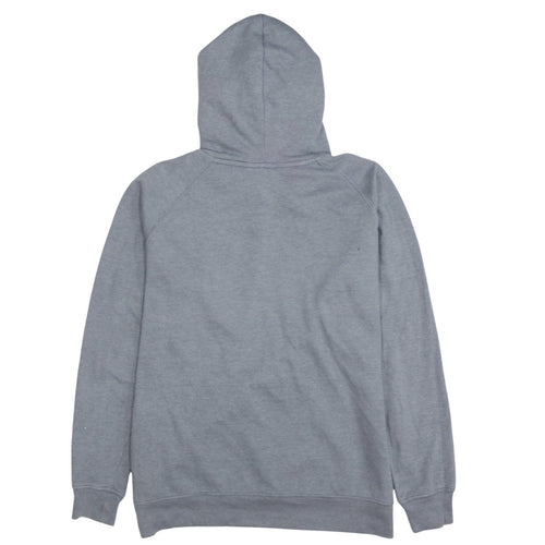 The North Face Women Grey Pullover Hoodie L Cotton Blend