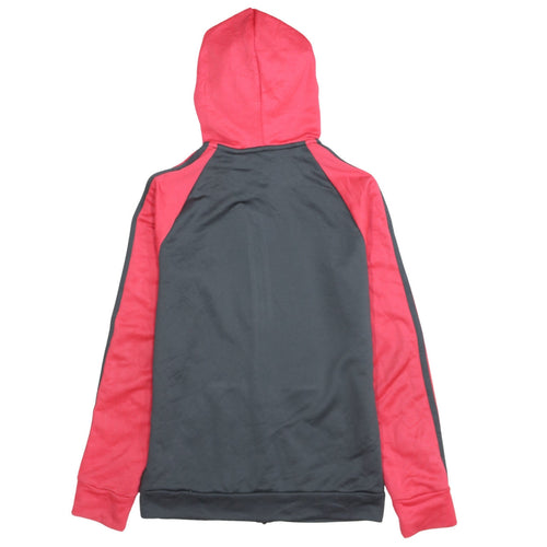 Adidas Women’s Grey & Pink Full Zip Hoodie Size S