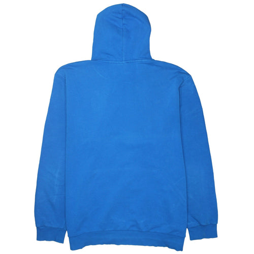 Puma Men's Blue 2XL Pullover Hoodie with Logo and Pocket