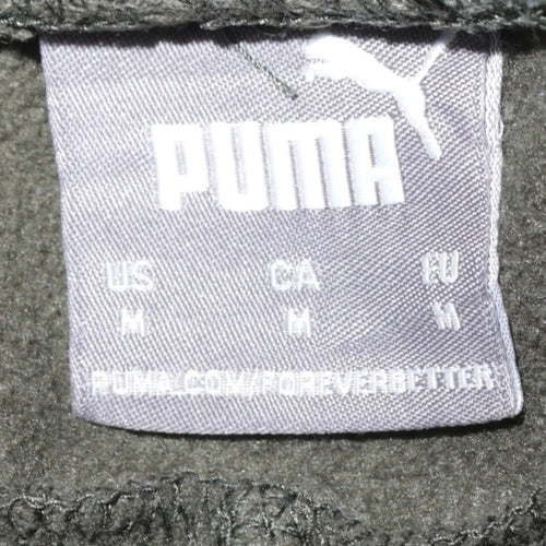 Puma Men's Green Regular Fit Jogger Trousers Size M