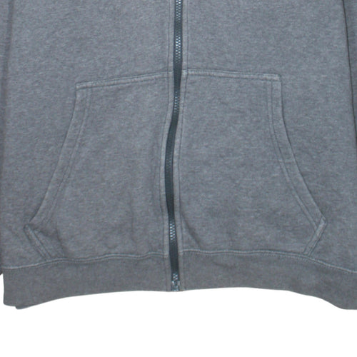 Nike Men's Grey Full Zip Hoodie Size M Fleece Sportswear