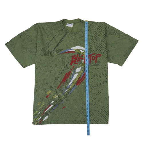 Reebok Men’s Green XL Retro 90s Graphic Blacktop T-Shirt