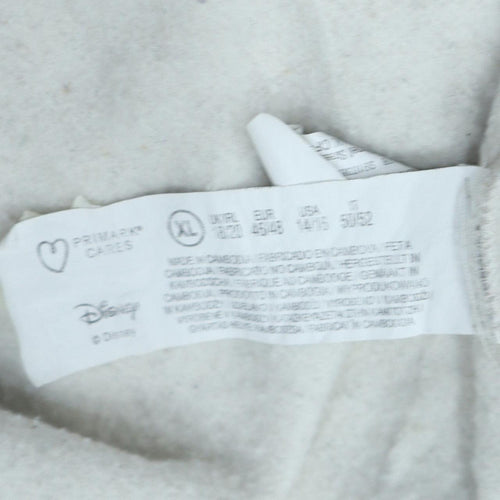 Disney Women's Grey Winnie the Pooh Sweatshirt XL Pullover Casual