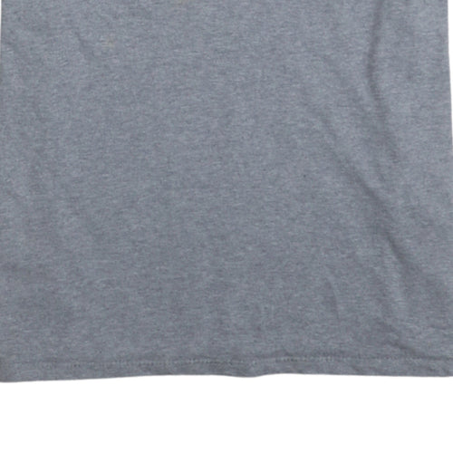 Levi's Men's Grey Logo Crew Neck Cotton T-Shirt Size S