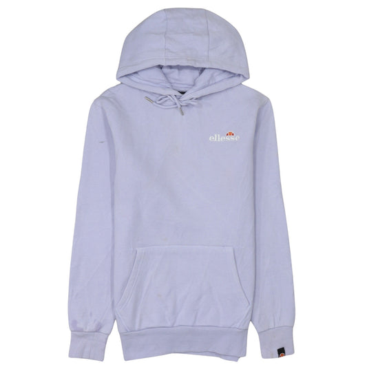 Ellesse Womens Lilac Pullover Hoodie Small Cotton Blend Casual