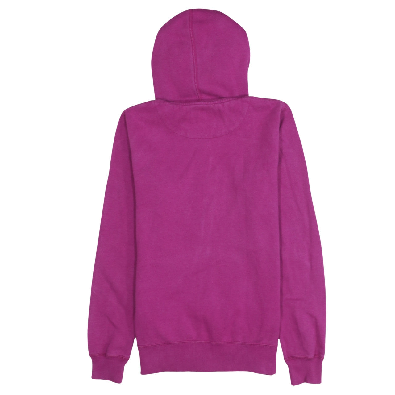 Nike Womens Magenta Full Zip Hoodie Medium Cotton Blend