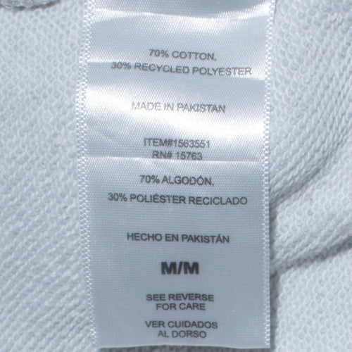 Champion Men's Grey Medium Pullover Sweatshirt Crew Neck Logo Jumper