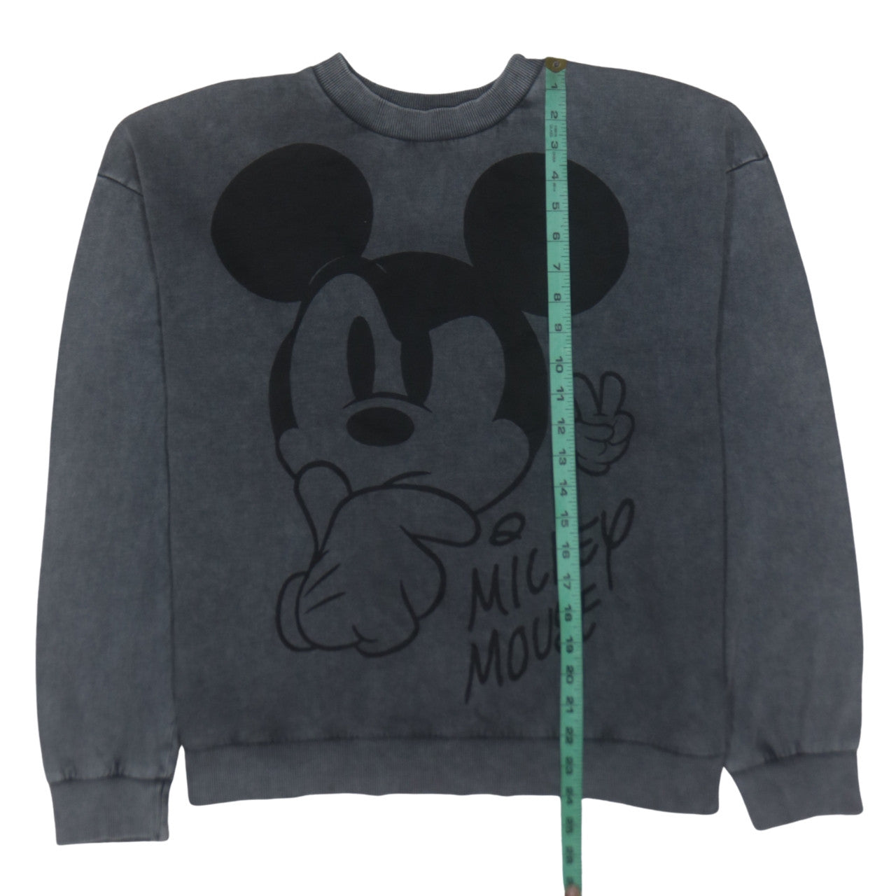 Disney at George Womens Grey Mickey Mouse Sweatshirt L Pullover Casual