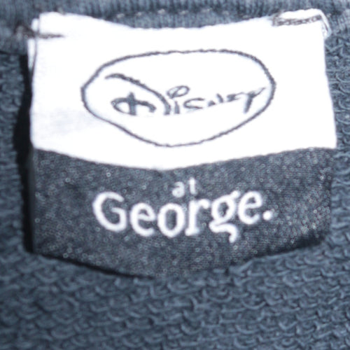 Disney at George Womens Grey Mickey Mouse Sweatshirt L Pullover Casual