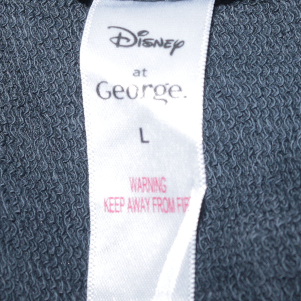 Disney at George Womens Grey Mickey Mouse Sweatshirt L Pullover Casual