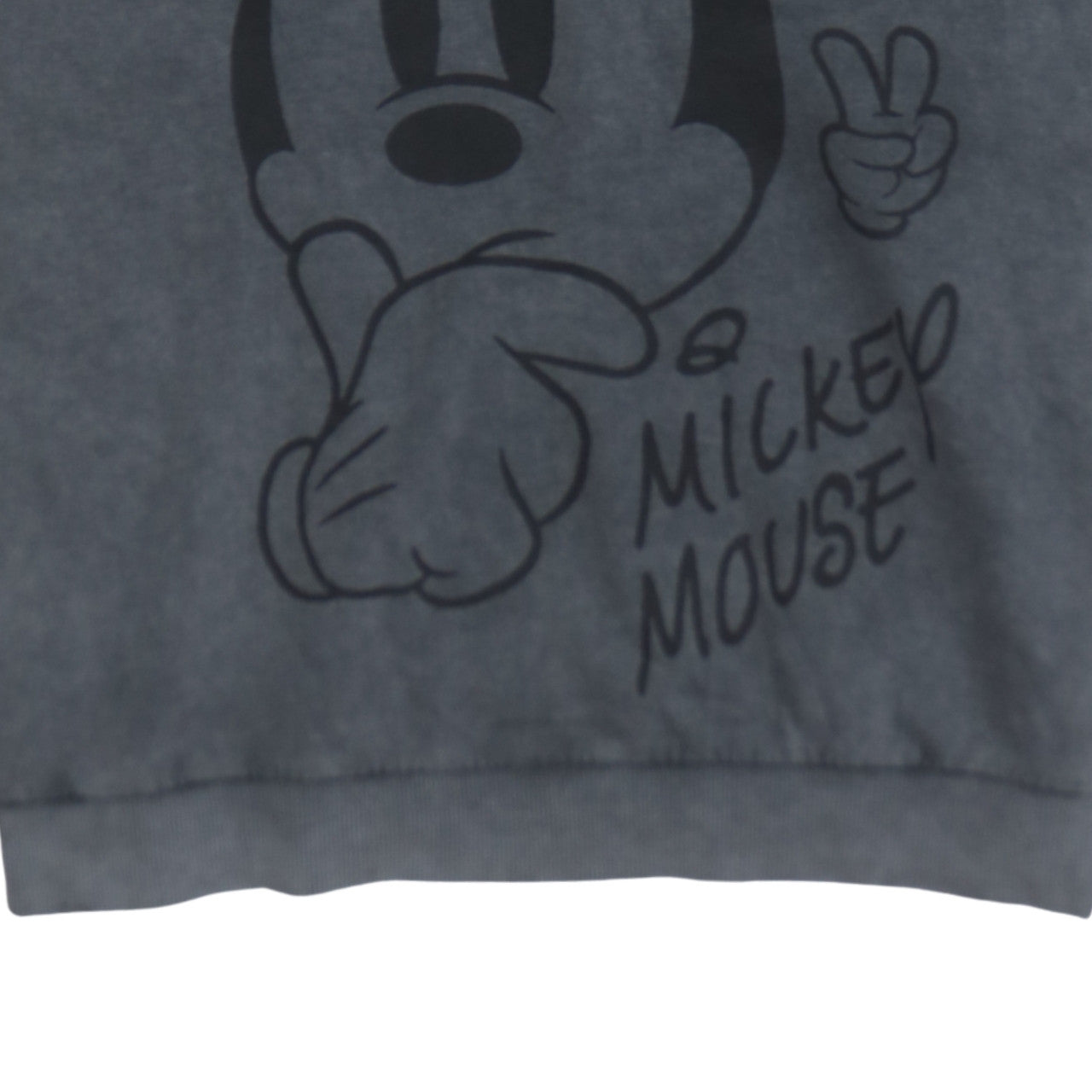 Disney at George Womens Grey Mickey Mouse Sweatshirt L Pullover Casual