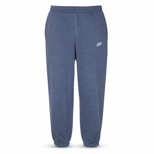 Front view of Nike Men's Blue Regular Fit Fleece Sweatpants, size S