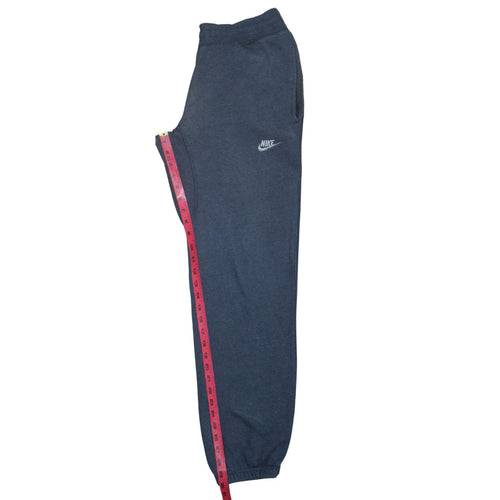 Nike Men's Blue Regular Fit Fleece Sweatpants Size S