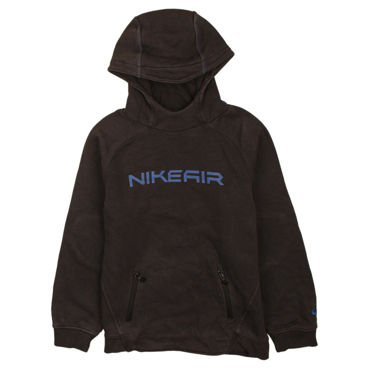 Nike Boys Black XL Hoodie Pullover Fleece Lined Sportswear Sweatshirt