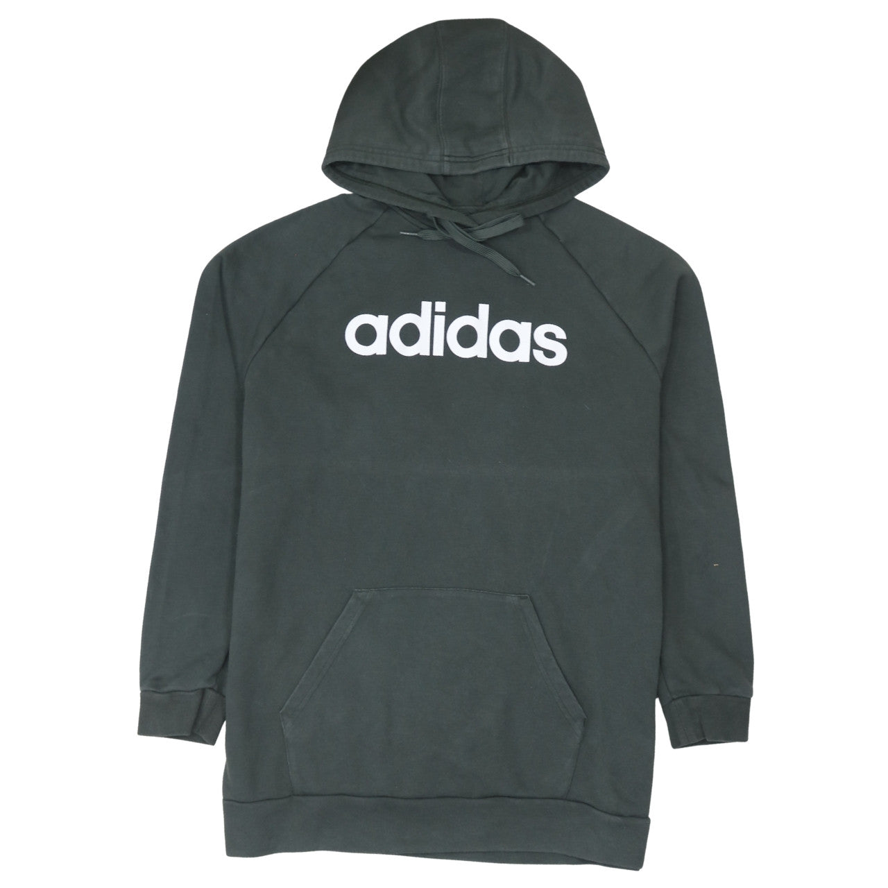 Adidas Women’s Black Pullover Hoodie Size L with Logo Print